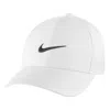 Nike Men's White Rise Performance Adjustable Hat In White
