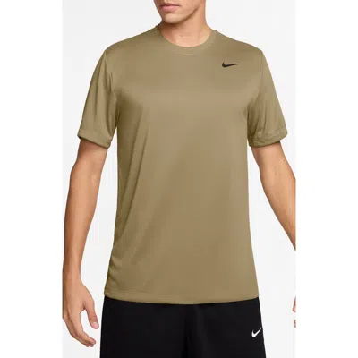 Nike Dri-fit Legend T-shirt In Brown