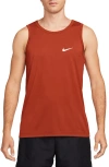 Nike Dri-fit Legend Training Tank In Dragon Red/ White