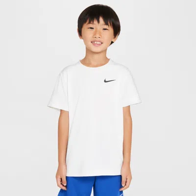 Nike Dri-fit Little Kids' Legend T-shirt In White