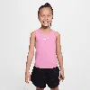 Nike Dri-fit Pro Little Kids' Tank Top In Pink