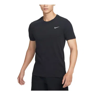 Nike Miler Dri-fit T-shirt In Black