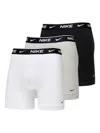 Nike Dri-fit Logo-waistband Boxer Briefs (pack Of Three) In Multi