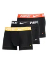 Nike Dri-fit Logo-waistband Boxers (pack Of Thee) In Black