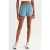 Nike Dri-fit Mid-rise 3-inch Brief-lined Shorts In Blue