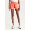 Nike Dri-fit Mid-rise 3-inch Brief-lined Shorts In Orange