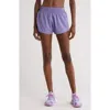 Nike Dri-fit Mid-rise 3-inch Brief-lined Shorts In Purple