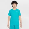 Nike Dri-fit Miler Big Kids' (boys') Training Top In Green