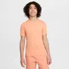 Nike Dri-fit Miler Big Kids' (boys') Training Top In Orange