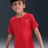 Nike Dri-fit Miler Big Kids' (boys') Training Top In Red