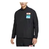 Nike Dri-fit Miler Running Jacket Asia Sizing 'black'