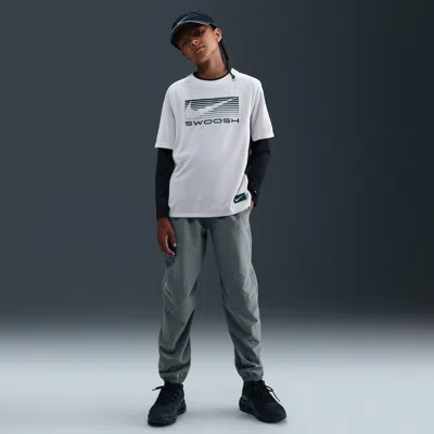 Nike Dri-fit Multi Big Kids' (boys') Pants In Gray