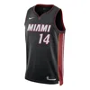 Nike Miami Heat Icon Edition 2022/23  Men's Dri-fit Nba Swingman Jersey In Black