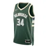 Nike Giannis Antetokounmpo Bucks Icon Edition Men's  Nba Swingman Jersey In Green