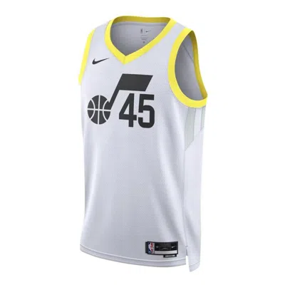 Nike Dri-fit Nba Swingman Jersey In White