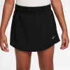Nike Dri-fit One Big Kid Girls Skort In Black