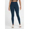 Nike Women's One High-waisted 7/8 Leggings With Pockets In Armrnv/black