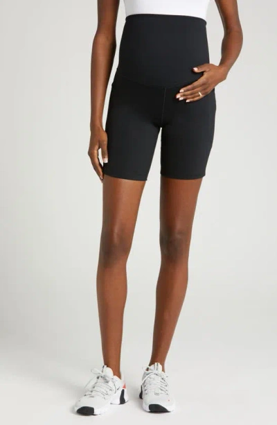 NIKE DRI-FIT ONE HIGH WAIST 8-INCH MATERNITY BIKER SHORTS