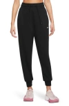 Nike Dri-fit One Joggers In Black/white