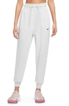 Nike Dri-fit One Joggers In White/black