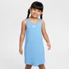 Nike Dri-fit One Little Kids' Sport Dress In Blue