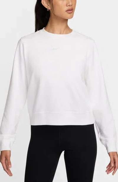 Nike Dri-fit One Long Sleeve Top In Neutral