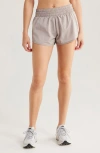 Nike Dri-fit One Shorts In Mink Brown/heather