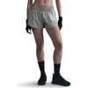 Nike Dri-fit Mid-rise 3-inch Brief-lined Shorts In Gray
