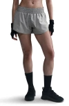 Shop Nike Dri-fit One Shorts In Smoke Grey/heather