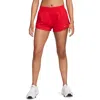 Nike Dri-fit Mid-rise 3-inch Brief-lined Shorts In University Red