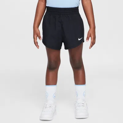 Nike Babies' Dri-fit One Toddler Woven Shorts In Black