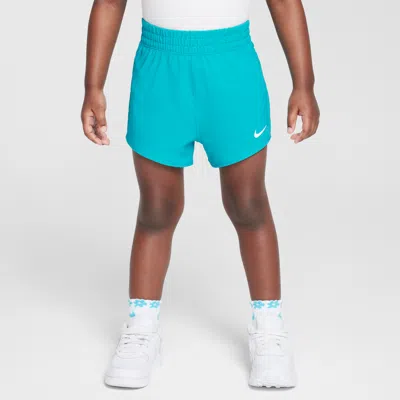 Nike Babies' Dri-fit One Toddler Woven Shorts In Green
