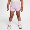 Nike Babies' Dri-fit One Toddler Woven Shorts In Pink
