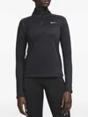 Nike Dri-fit Pacer Hz "black/reflective Silver" Top In Black