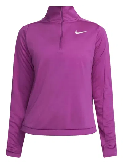 Nike Dri-fit Pacer Hz "violet/reflective Silver" Top In Purple
