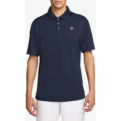 Nike Dri-fit Par 5 Golf Polo In Black