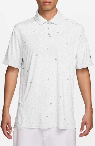 Nike Dri-fit Par 5 Golf Polo In Red