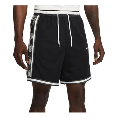 Nike Dri-fit Pattern Print Basketball Shorts 'black'