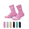 Nike Dri-fit Performance Basics Little Kids' Crew Socks (6 Pairs) In Pink