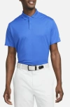 Nike Men's Dri-fit Victory Golf Polo In Light Blue Lacquer/white