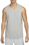 Nike Dri-fit Primary Training Tank In Gray
