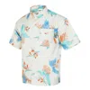 Nike Dri-fit Printed Short-sleeve Shirt 'pale Ivory' In Multi