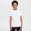 Nike Boys   Np Dri-fit Short Sleeve Top 24 In White