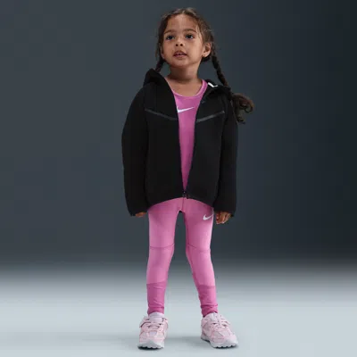 Nike Kids' Dri-fit Pro Toddler Leggings In Black