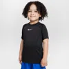 Nike Dri-fit Pro Toddler Short Sleeve Top In Black