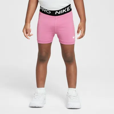 Nike Babies' Dri-fit Pro Toddler Shorts In Pink