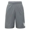 Nike Dri-fit Quick Dry Basketball Sports Gym Shorts Gray In Blue