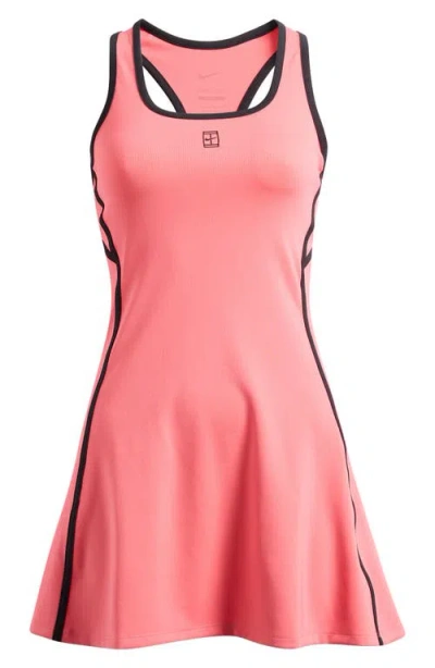 Nike Dri-fit Racerback Minidress In Pink