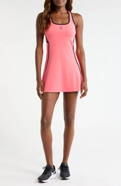 Nike Dri-fit Racerback Minidress In Pink