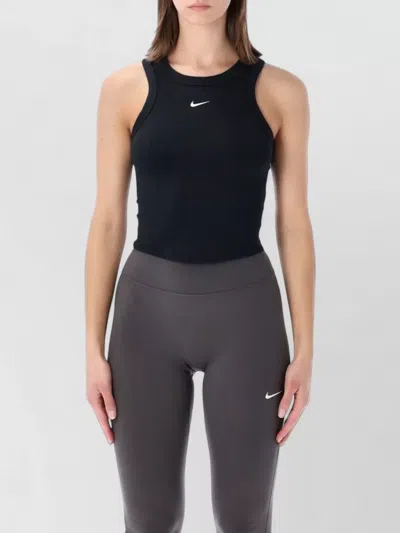 Nike Dri Fit Racerback Slim Tank Top In Black